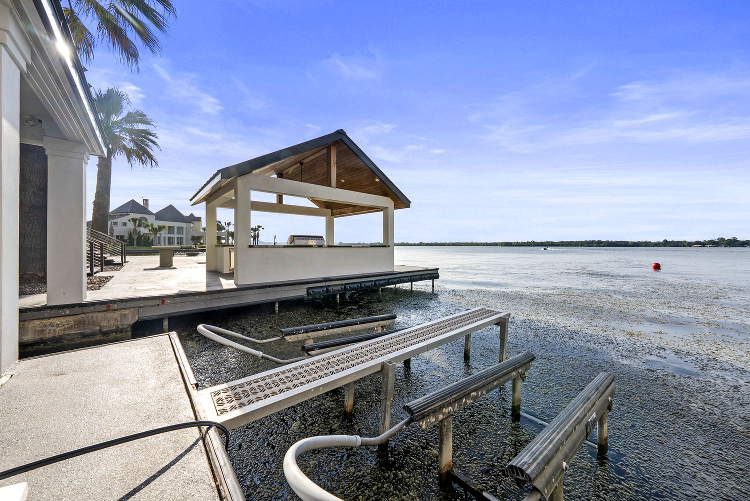 Private boat dock