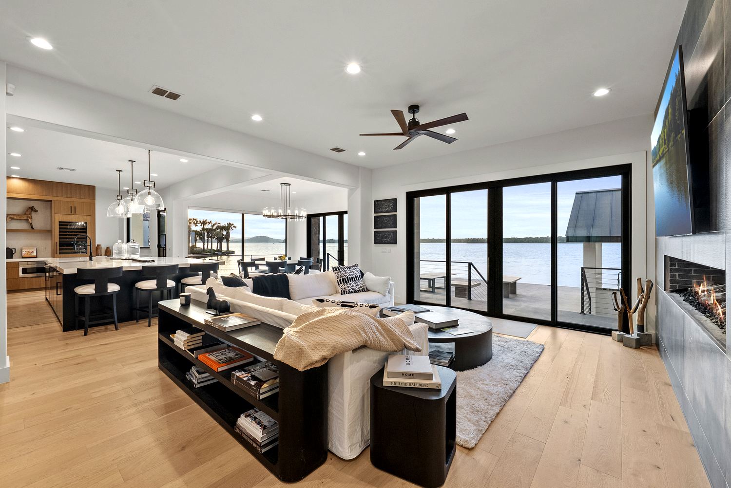 Open-concept living